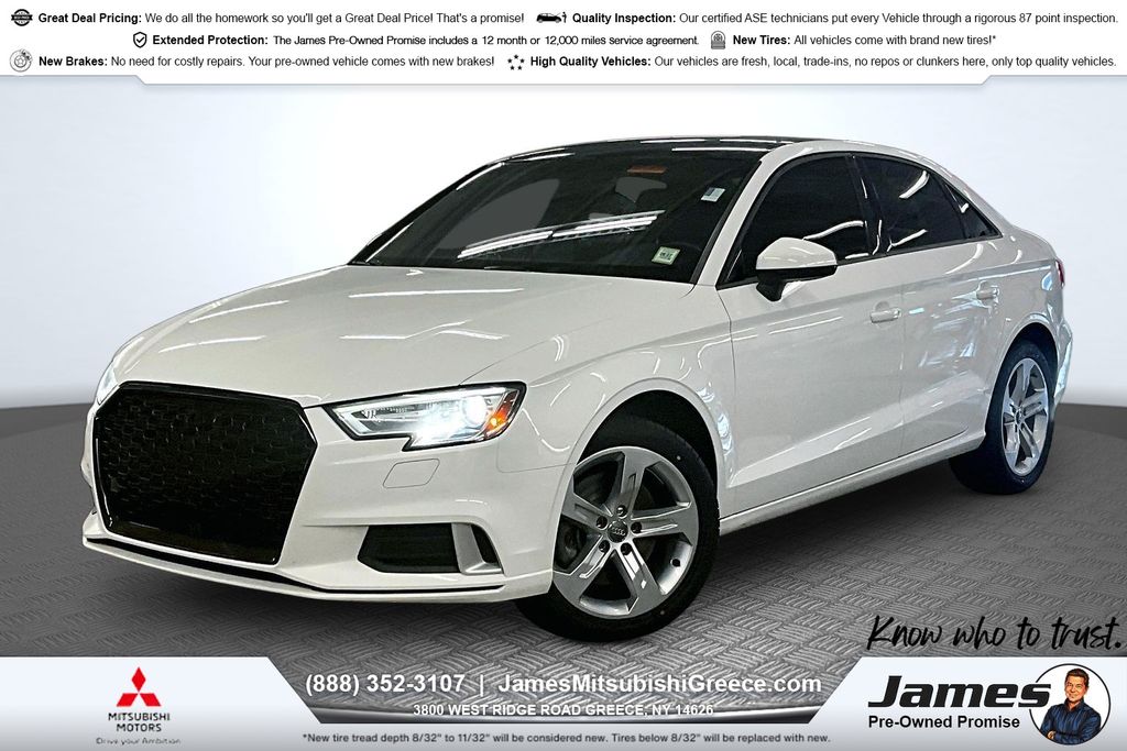 2018 Audi A3 2.0T quattro Premium Sedan AWD