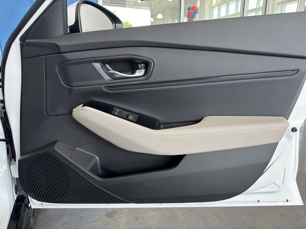 2025 Honda Accord Hybrid Touring White at Community Honda