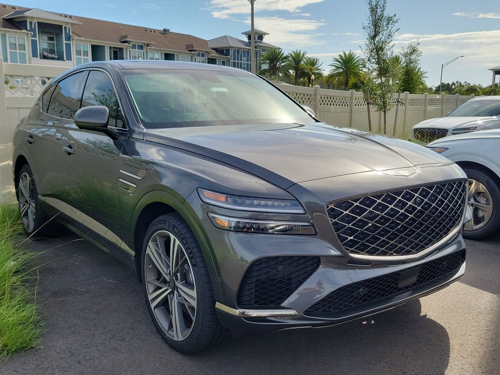 Makalu Gray 2025 Genesis GV80 Coupe Coupe All-Wheel Drive 8-Speed Automatic