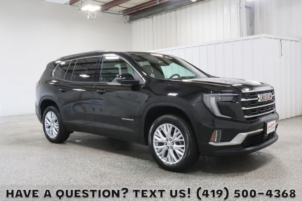 Black (Ebony Twilight Metallic) 2025 GMC Acadia Elevation AWD SUV / Crossover Four-Wheel Drive 8-Speed Automatic