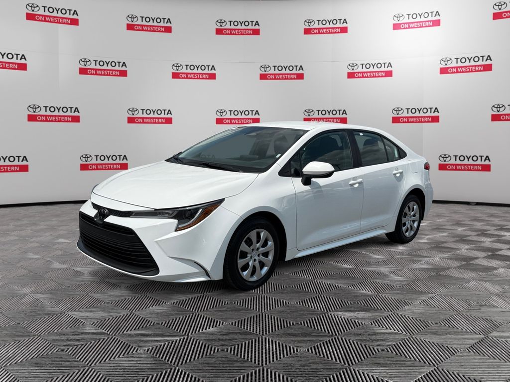 Ice Cap 2024 Toyota Corolla Sedan Front-Wheel Drive Continuously Variable Transmission
