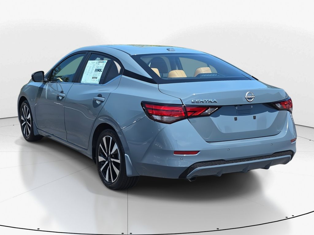 2025 Atlantic Gray Metallic Nissan Sentra SV FWD Sedan