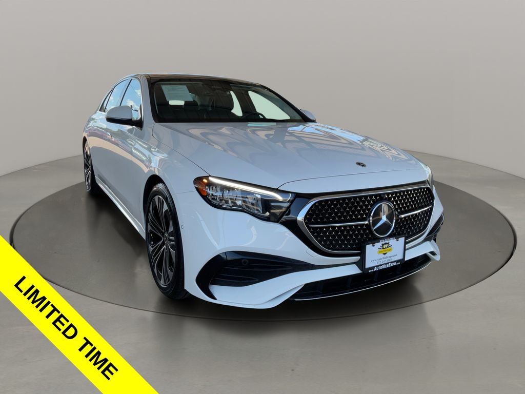 White 2025 Mercedes-Benz E-Class Sedan Rear-Wheel Drive 9-Speed Automatic