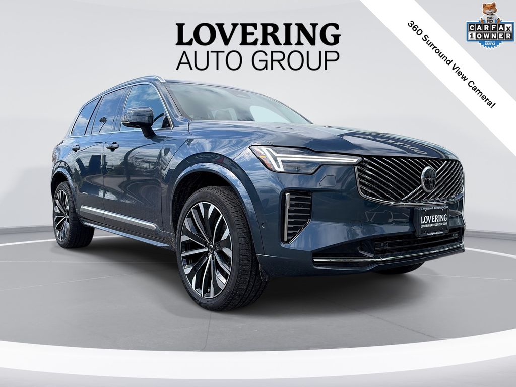 Blue 2025 Volvo XC90 B6 Plus Bright Theme 7-Passenger AWD SUV / Crossover All-Wheel Drive Automatic