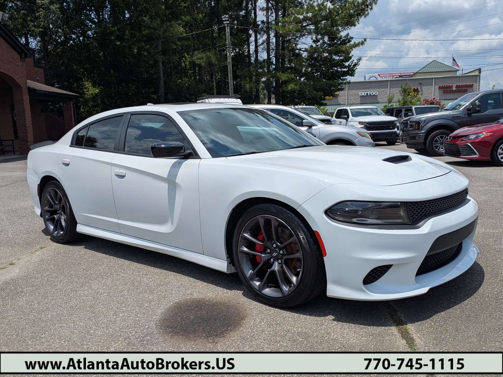 White Knuckle Clearcoat 2023 Dodge Charger Sedan Rear-Wheel Drive 8-Speed Automatic