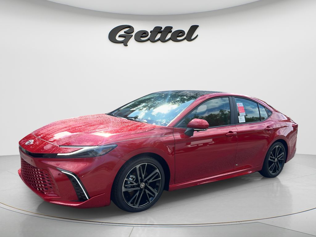 Red 2026 Toyota Camry Sedan Front-Wheel Drive Continuously Variable Transmission