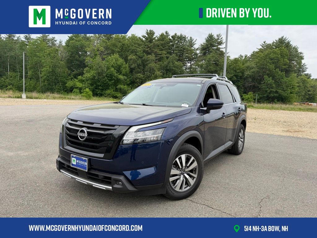 Deep Ocean Blue Pearl 2023 Nissan Pathfinder SL 4WD SUV / Crossover All-Wheel Drive 9-Speed Automatic