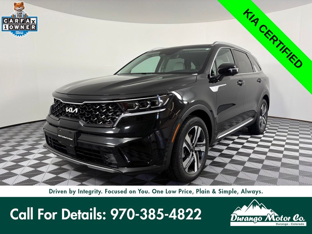 Aurora Black 2023 Kia Sorento Plug-In Hybrid SUV / Crossover All-Wheel Drive 6-Speed Automatic