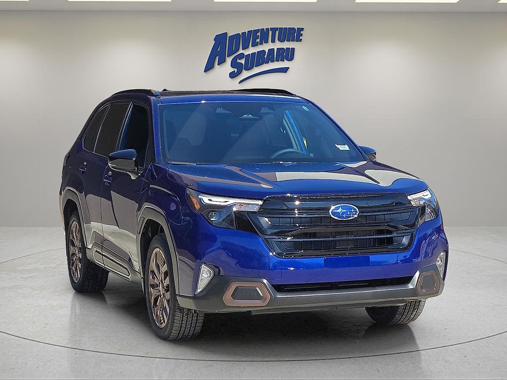 Sapphire Blue Pearl 2026 Subaru Forester SUV / Crossover All-Wheel Drive Continuously Variable Transmission