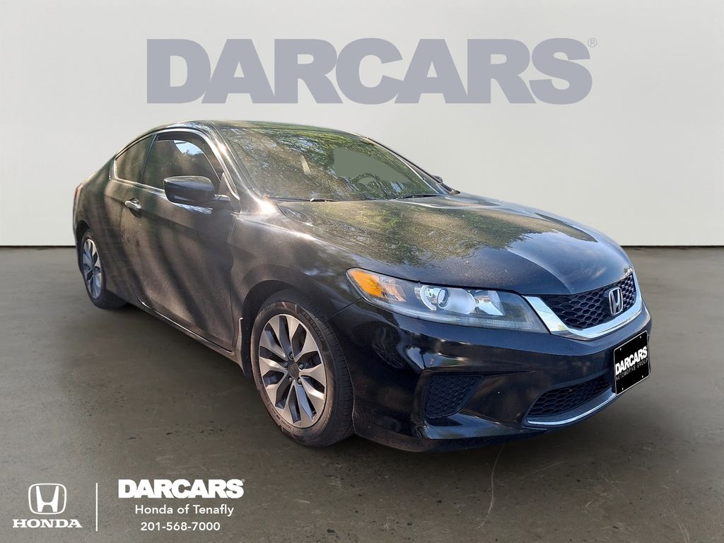 Black 2015 Honda Accord Coupe Coupe Front-Wheel Drive 6-Speed Manual