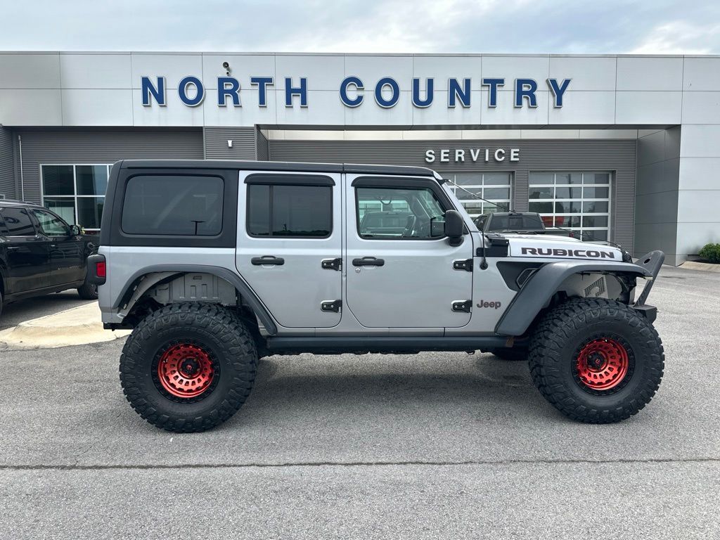 Billet Silver Metallic Clearcoat 2018 Jeep Wrangler SUV / Crossover Four-Wheel Drive 8-Speed Automatic