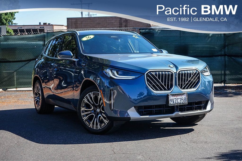 Arctic Race Blue Metallic 2026 BMW X3 SUV / Crossover All-Wheel Drive 8-Speed Automatic