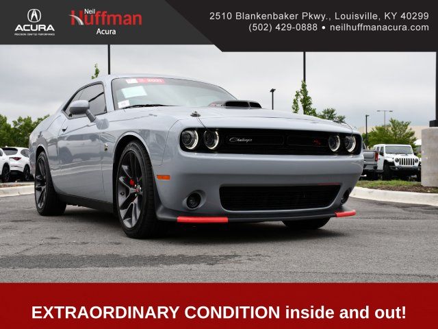 Smoke Show 2021 Dodge Challenger R/T Scat Pack RWD Coupe Rear-Wheel Drive 6-Speed Manual