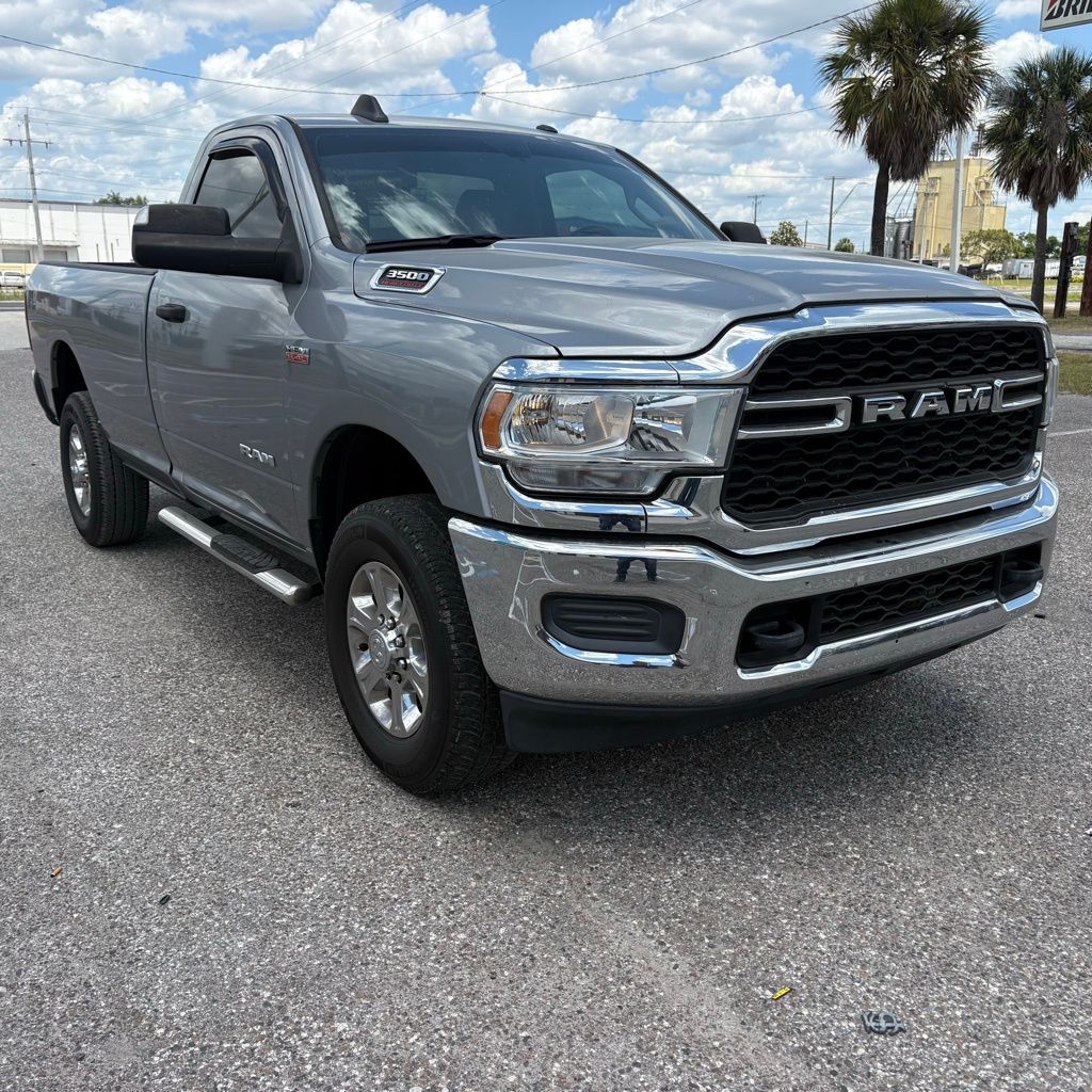 Billet Silver Metallic Clearcoat 2019 RAM 3500 Tradesman 4WD Pickup Truck Four-Wheel Drive 8-Speed Automatic