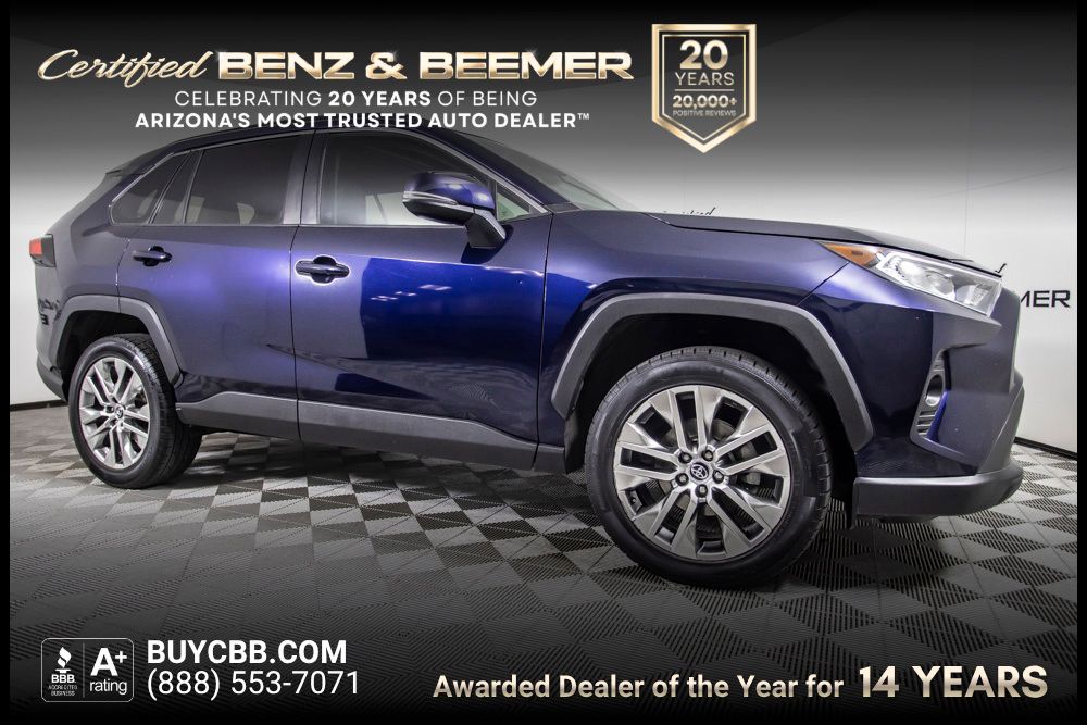 Blueprint 2020 Toyota RAV4 SUV / Crossover All-Wheel Drive 8-Speed Automatic
