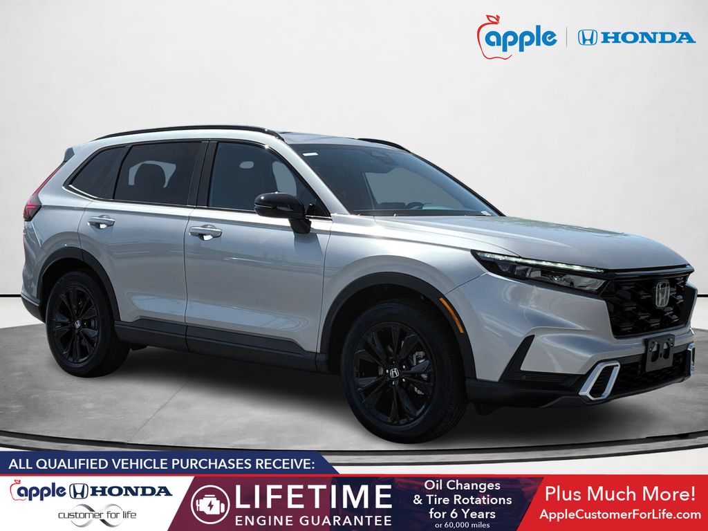 Silver 2026 Honda CR-V Hybrid SUV / Crossover All-Wheel Drive Continuously Variable Transmission