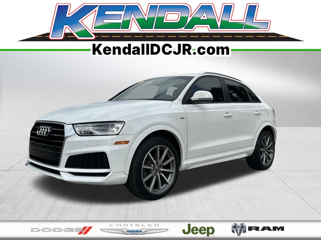 White 2018 Audi Q3 2.0T Premium SUV / Crossover Front-Wheel Drive 6-Speed Automatic