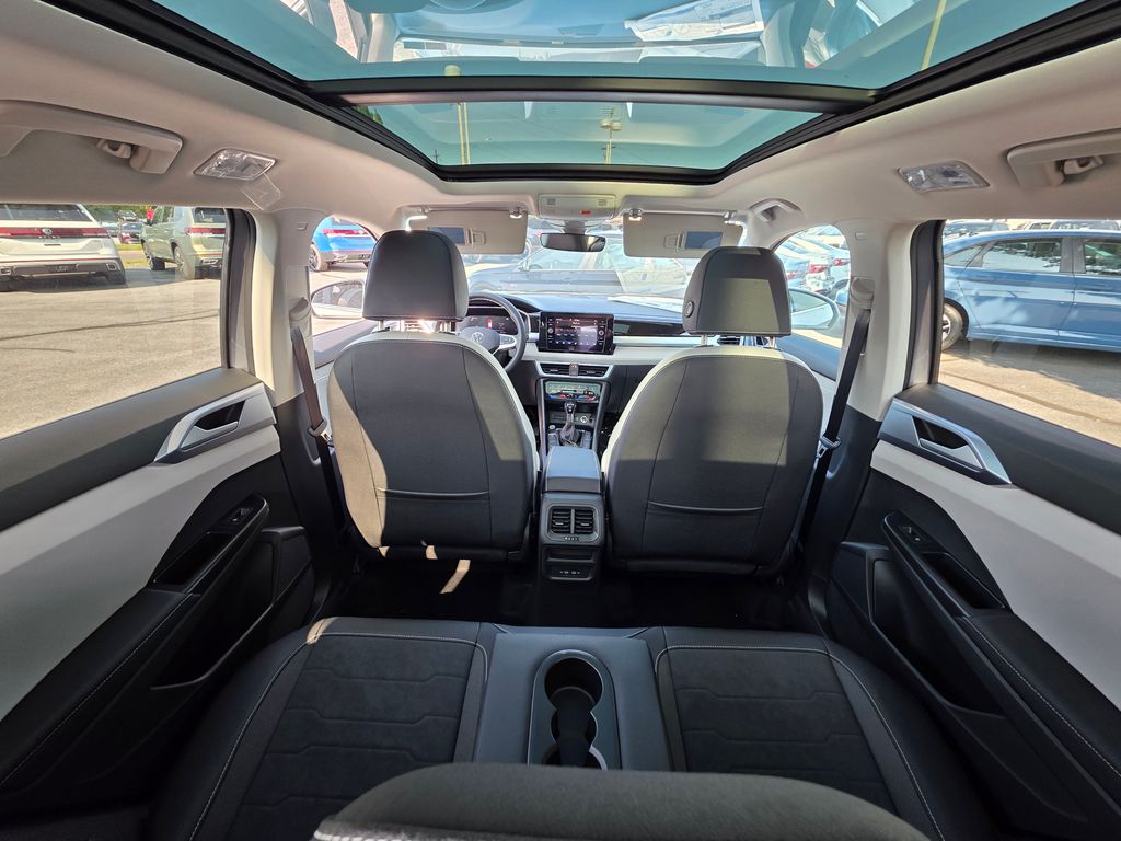 2026 Volkswagen Taos 1.5T SE Silver at Subaru and VW of Moon Township
