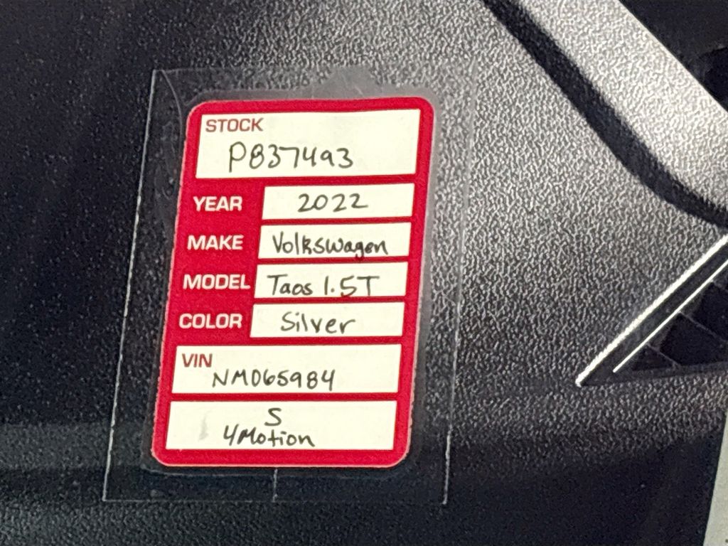 2022 Volkswagen Taos 1.5T S