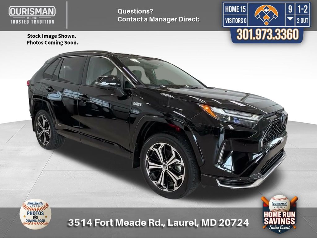 Midnight Black Metallic 2023 Toyota RAV4 Prime XSE AWD SUV / Crossover All-Wheel Drive Continuously Variable Transmission