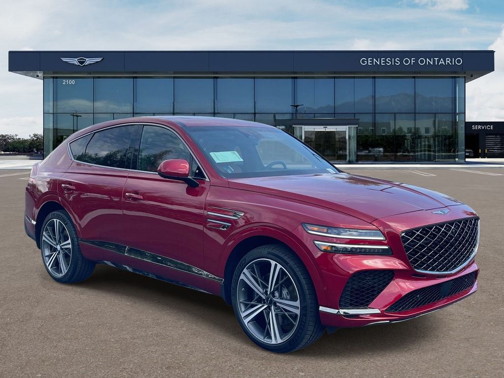 Mauna Red 2026 Genesis GV80 Coupe 3.5T E-SC AWD Coupe All-Wheel Drive 8-Speed Automatic