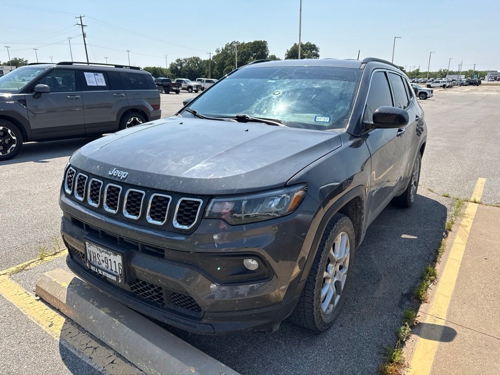 Baltic Gray Metallic Clearcoat 2024 Jeep Compass SUV / Crossover Four-Wheel Drive 8-Speed Automatic