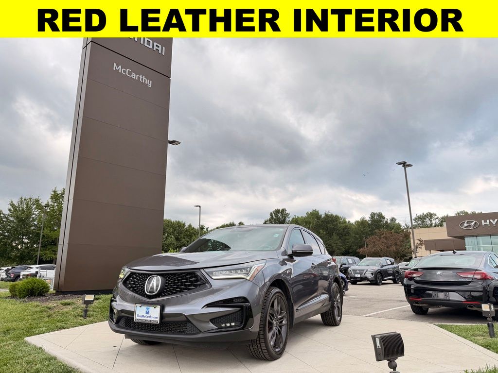 Gray (Gunmetal Metallic) 2019 Acura RDX SUV / Crossover All-Wheel Drive Automatic