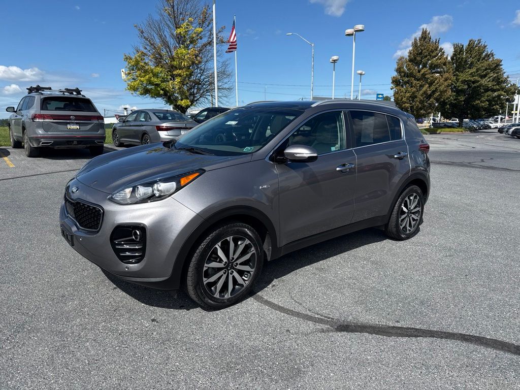 2017 Kia Sportage EX Silver at Bob Ruth Ford