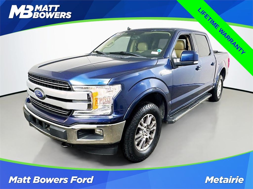 2020 Ford F-150 Lariat SuperCrew 4WD Azul (Blue Metallic) Camioneta Todo terreno Automática
