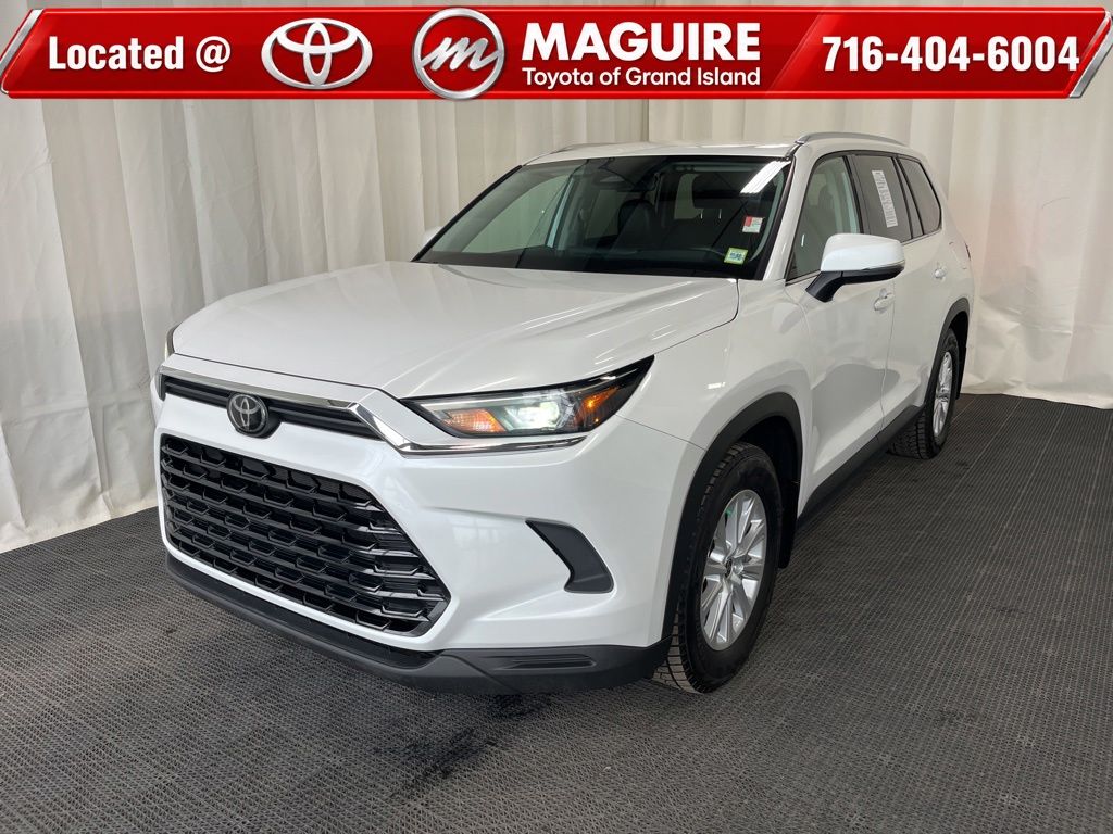 White 2024 Toyota Grand Highlander SUV / Crossover All-Wheel Drive 8-Speed Automatic
