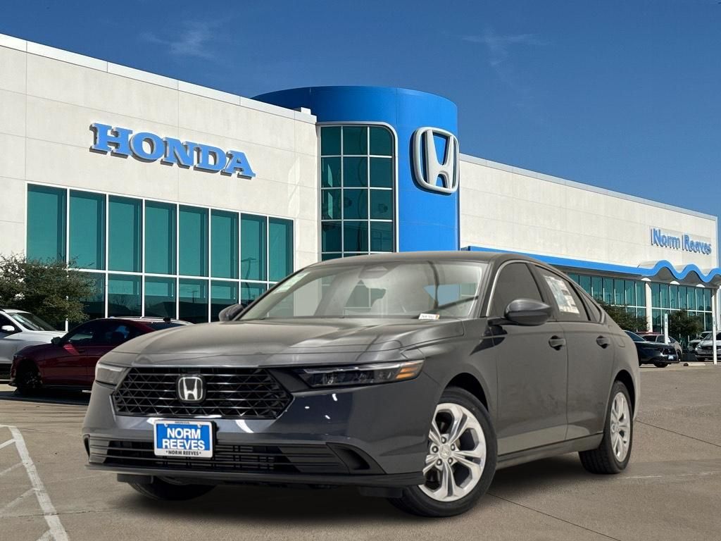 Meteorite Gray Metallic 2026 Honda Accord Sedan Front-Wheel Drive Continuously Variable Transmission