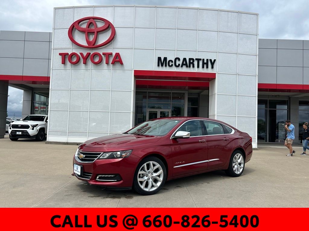 Red Tintcoat 2019 Chevrolet Impala Sedan Front-Wheel Drive 6-Speed Automatic Overdrive