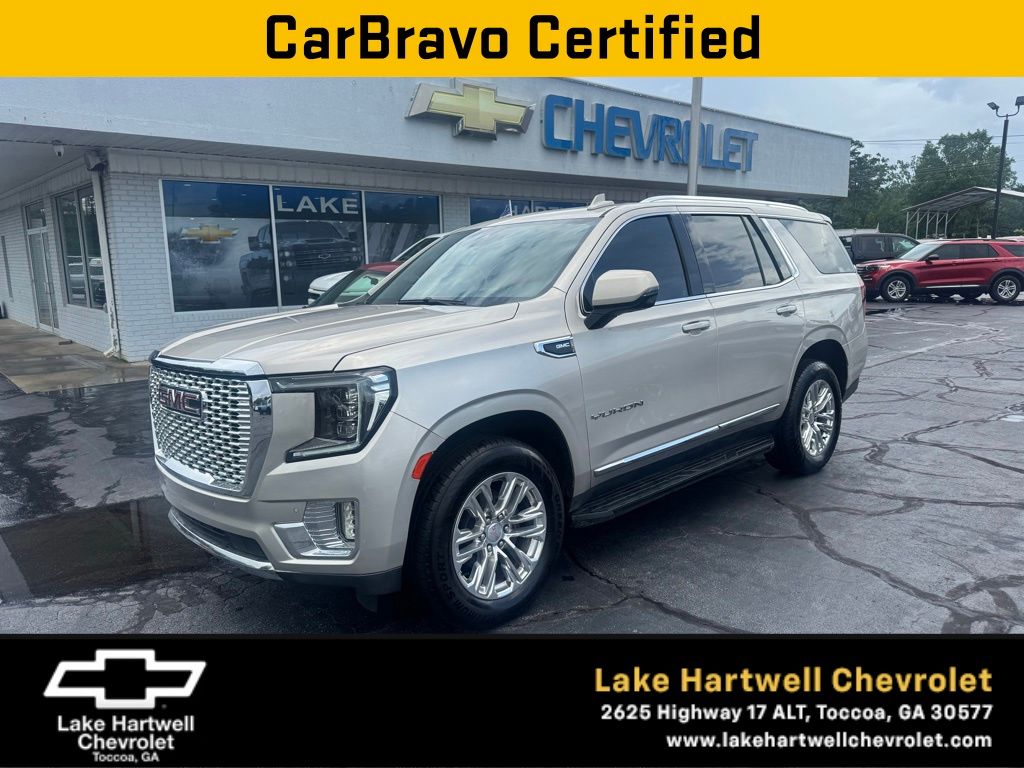 Brown (Pearl Beige Metallic) 2022 GMC Yukon SUV / Crossover Four-Wheel Drive