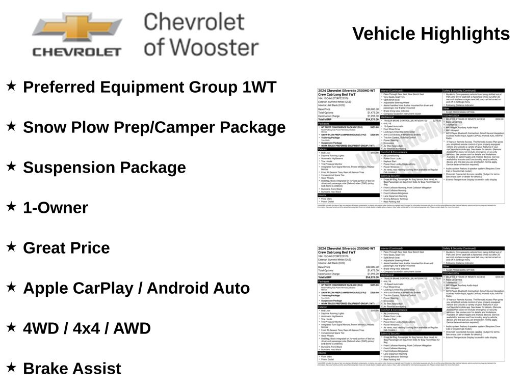 2024 Chevrolet Silverado 2500HD Work Truck - Image 2