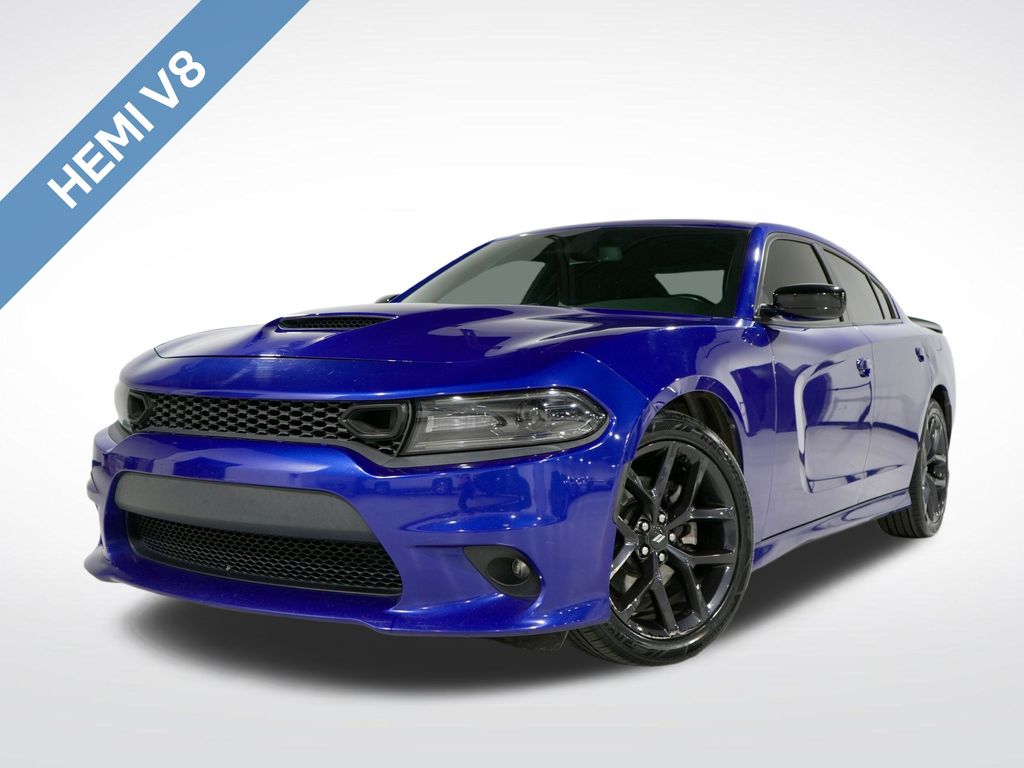 Indigo Blue 2021 Dodge Charger Sedan Rear-Wheel Drive 8-Speed Automatic