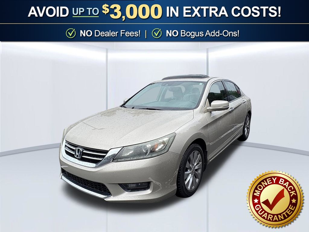 Brown (Tan) 2015 Honda Accord Sedan Front-Wheel Drive 6-Speed Automatic