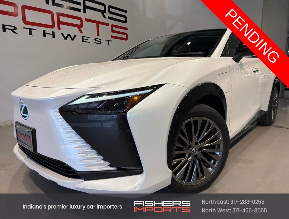 White 2023 Lexus RZ 450e Premium AWD with 20 inch Wheels SUV / Crossover All-Wheel Drive Automatic