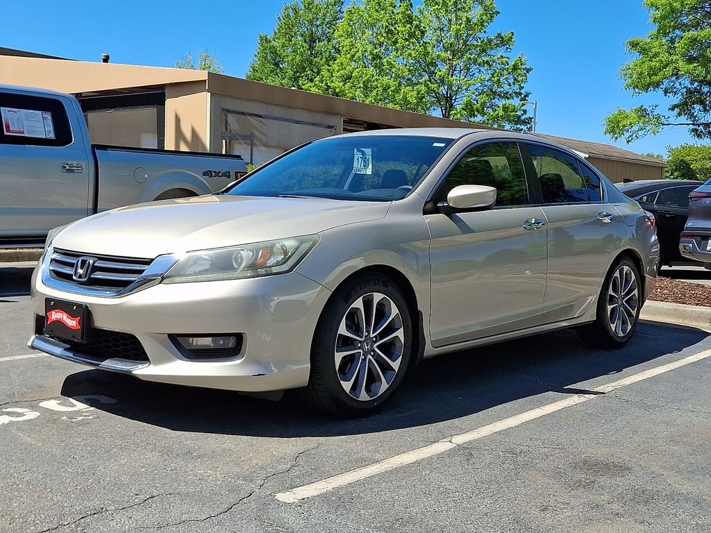 2014 Honda Accord Sport Sedan Front-Wheel Drive Continuously Variable Transmission