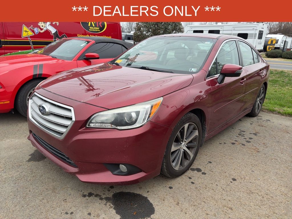 Venetian Red Pearl 2016 Subaru Legacy 2.5i Limited AWD Sedan All-Wheel Drive Continuously Variable Transmission
