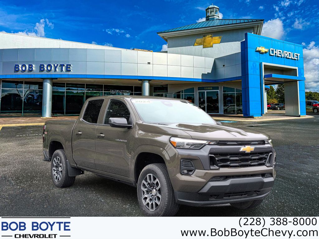 Harvest Bronze Metallic 2024 Chevrolet Colorado Pickup Truck Four-Wheel Drive 8-Speed Automatic