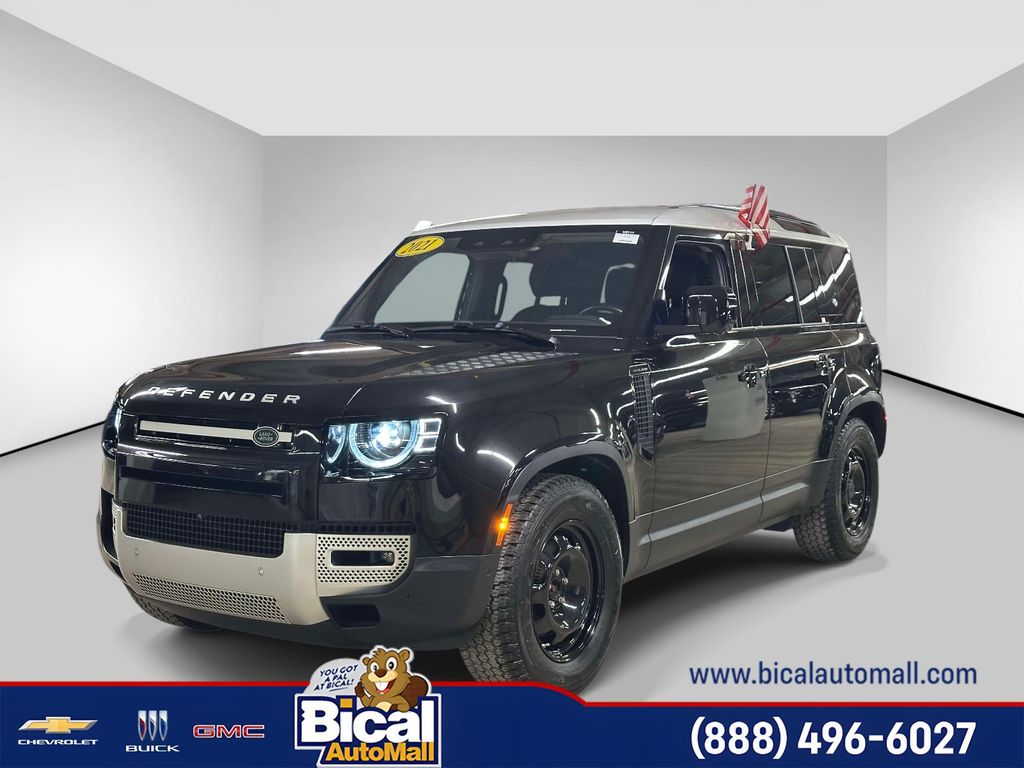 Black 2021 Land Rover Defender SUV / Crossover All-Wheel Drive 8-Speed Automatic