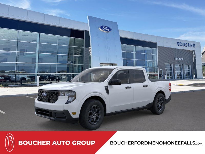 Oxford White 2025 Ford Maverick Pickup Truck All-Wheel Drive 8-Speed Automatic