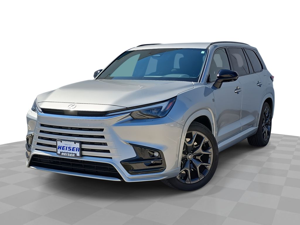 Celestial Silver Metallic 2025 Lexus TX Hybrid 500h F SPORT Performance Premium AWD SUV / Crossover All-Wheel Drive 6-Speed Automatic