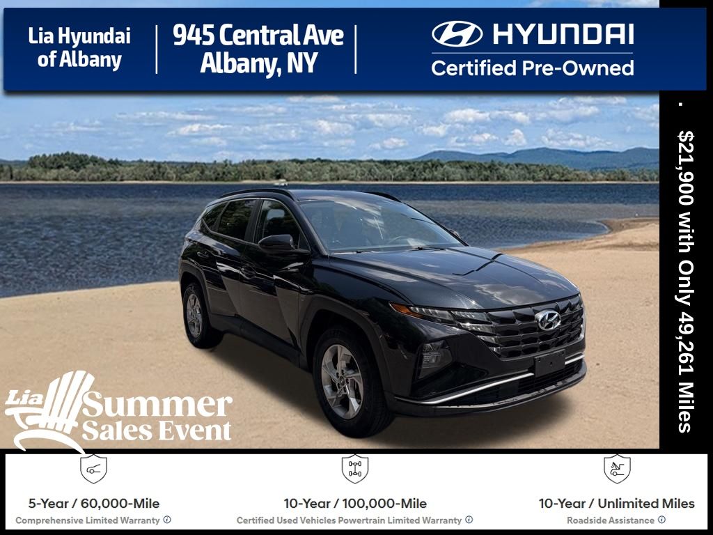 Black Pearl 2024 Hyundai Tucson SUV / Crossover All-Wheel Drive 8-Speed Automatic