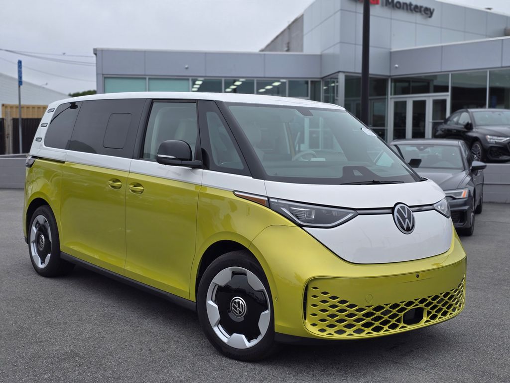 Pomelo Yellow 2025 Volkswagen ID.Buzz Pro S Plus RWD Minivan Rear-Wheel Drive Automatic