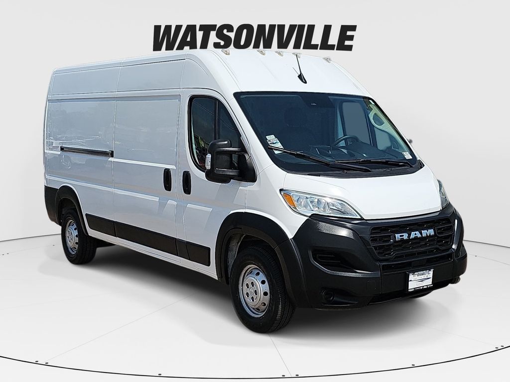 Bright White Clearcoat 2023 RAM ProMaster Van Front-Wheel Drive 9-Speed Automatic