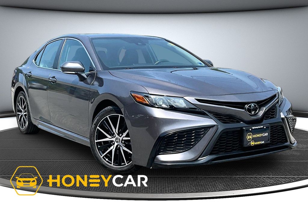 Predawn Gray Mica 2023 Toyota Camry Sedan Front-Wheel Drive 8-Speed Automatic