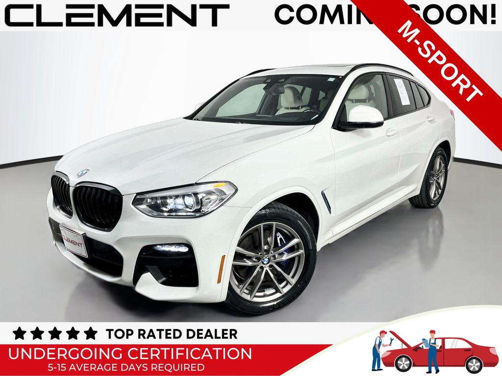 Alpine White 2021 BMW X4 SUV / Crossover All-Wheel Drive 8-Speed Automatic