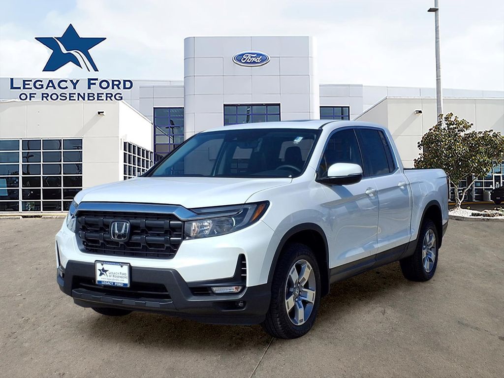 White 2026 Honda Ridgeline Pickup Truck All-Wheel Drive 9-Speed Automatic