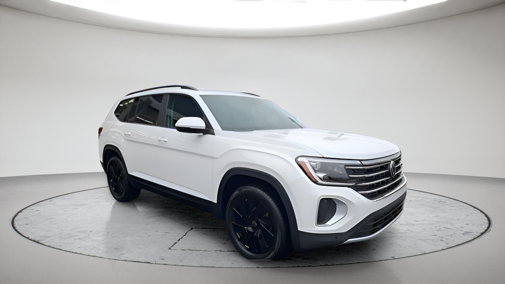 Opal White Pearl 2026 Volkswagen Atlas SUV / Crossover All-Wheel Drive 8-Speed Automatic
